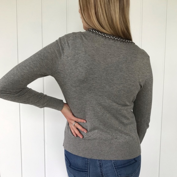 Ann Taylor button up sweater. Sz Small. - Picture 2 of 6